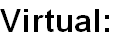 Virtual: